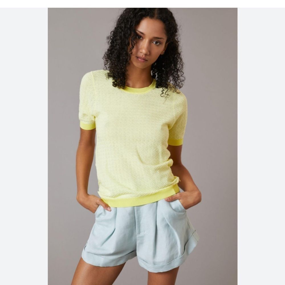Scotch & Soda Compact Tee Knit Top XS by Anthropologie